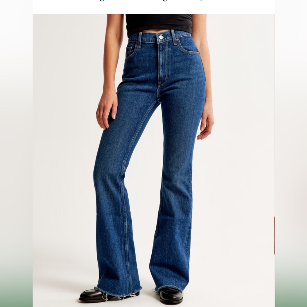 Abercrombie Vintage Flare High Rise Jeans
